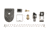 Elite Force Walther PPQ GBB MAG Rebuild Kit,Poly Bag 2211097