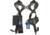 Elite Survival Systems Mod/Ambi Shoulder Holster System Size 2 Horizontal Holster, Single Harness, and Tie-down, Black, 2 MASH2-B