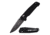 Elite Tactical 8in Folding Knife, 3,5 in, 8Cr13 Stainless Steel, Drop Point, Not Serrated, Black, ET-1016DB-SO