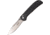 Elite Tactical Rapid Lock Folder, 4in Satin 8Cr13Mov SS Clip Point Blade, Black G10 Handle, ET-1028BK