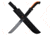 Elk Ridge Machete, 16.5in Blade, 3CR13 Steel Blade Knive, ER-MHT002P