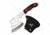 Elk Ridge ER-199BR Axe, 4in, 3CR13 Stainless Steel, Pakkawood Handle, Brown, ER-199BR