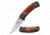 Elk Ridge ER-940ST Manual Folding Knife, 3.25in, 3CR13 Stainless Steel, Spear Point, Steel Blade, Pakkawood Handle, Wood, ER-940ST