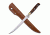 Elk Ridge Fixed Blade, 12.25in, Stainless Steel Blade, Simulated Bone Handle ER-146