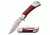 Elk Ridge Folding Blade, 3.75in, Stainless Steel Blade, Brown Pakkawood Handle ER-A009SW
