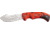 Elk Ridge Guthook Hunter Fixed Blade Knife 4in, 4in, Guthook Blade, Red Aluminum Handle ER274RC