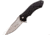 Elk Ridge Linerlock A/O Black Folding Knife, 3.5 satin finish 3Cr13 stainless blade, Black pakkawood handle, ER-A960BK
