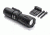 Mini-Cqb Modular Weaponlight,Black,375 Lumens w/Click Tailcap,M1913 Rail Attachment