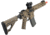 EMG Helios Knights Armament Licensed SR-16E Mod2 MLOK Airsoft AEG Rifle, CQB, Tan, Large, AR-074E