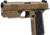 EMG Hudson H9 Gas Blowback Airsoft Parallel Airsoft Training Pistol, Green Gas, Dark Earth, Medium, HS-HP0101