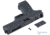 EMG SAI BLU w/Tier One Utility RMR-Cut Slide GBB Airsoft Pistol, Gold, SA-UT0101