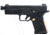 EMG Salient Arms International Blu Compact Airsoft Training Weapon, w/Green Gas Mag, Black, Medium, SA-BL0200