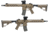 EMG Sharps Bros Hellbreaker II Licensed Advanced M4 Airsoft AEG Rifle, 10in SBR, Tan, Large, M4-SB10-DE