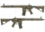 EMG Sharps Bros Hellbreaker Licensed Full Metal Advanced M4 Airsoft AEG Rifle, 15in Carbine, Tan, Large, M4-SB15-DE