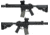 EMG Sharps Bros Overthrow Licensed Full Metal Advanced M4 Airsoft AEG Training Rifle w/Slim Motor Grip, 12in SBR, Black, Large, M4-SB-OT-M-BK