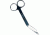 EMI Colormed Bandage Scissors Blk - 700