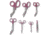 EMI Think Pink Iris Scissors, Pink 724