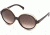 Emilio Pucci EP0055 Sunglasses - Shiny Dark Brown Frame Color, Gradient Brown Lens Color
