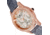 Empress Augusta Automatic Mosaic Mother-of-Pearl Leather-Band Watch, Rose Gold/Grey, One Size, EMPEM3504