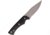 Entrek Cougar Fixed Blade Knife, 3.75in, 440C Steel, Black, Micarta Handle EN35