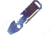 EOS Mini Shark Flame, 3in Overall, Titanium Construction, Hex/Bit Driver L Pry Bar L Bottle Opener L Pocket Clip L Lanyard Loop, Flame Anodized Finish, SHK-MINI-F