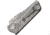 EOS Prawn Folder SW Folding Knife, 2in Stonewash SS Tanto Blade, Stonewash Titanium Handle, EOS021