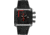 Equipe E407 Big Block Mens Watch - All Black - White Numbers