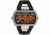 Equipe E915 Dash Xxl Mens Watch - Silver Bezel, Black Dial w/ Orange Circle