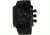 Equipe Ev402 Corvette Z06 Mens Watch - All Black - Rubber Strap