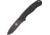 Esee Avispa Framelock Black D2 Folding Knife,3.5in,D2 Tool Steel,Standard Edge,Black EDP Coated,Black,GFN Handle BRK1302B