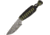 Esee Damascus Izula Paracord Fixed Blade Knife, 2.5in, Damascus Steel, Drop Point, Black and OD Green, Paracord Wrapped Handle ESIZDAMBODPC