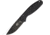 Esee Expat Medellin Framelock Folding Knife, 3.5in Black Aus-8 SS Drop Point, Thumb Stud, Pocket Clip, Black G10 Front Handle With Black SS Back Handle, MEDELLIN-01B