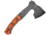Esee Gibson Axe, 10.5in Overall, 3in Black Stonewash 1095Hc Steel Axe Head With 4.5in Cutting Edge, Brown Finger Grooved Micarta Handle, Brown Leather Sheath, Brown, GIBSON AXE