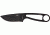 Esee Izula Black with Kit Fixed Blade Knife,cord,rings,firerod,whistle,hook,hardware,card RCIBK
