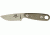 Esee Izula II DT Fixed Blade Knife, 3in, Desert Tan Powder Coated Carbon Steel, Desert Tan Canvas Micarta Handle ESIZ2DT