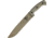 ESEE Junglas Dark Earth Knife w/ OD Green Handle ESJUNGLASDE