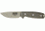Esee Mdl 3 Stnd Edge Fxd Blde Knife, 3.75in, OD Green Steel, OD Green Canvas Micarta Hdl ES3PMDT