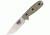 ESEE Model 4 Plain Edge Knife, M.O.L.L.E. back ES4PUCMB