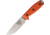Esee Model 4 S35VN Orange G10 Knife, 4.5 stonewash finish S35VN stainless drop point b, Orange G10 handle, ESEE-4PS35VNOR