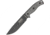 Esee Model 6 Tactical Fixed Blade Knife, 5.75in, 1095 Carbon Steel, Linen Micarta Handle ES6PTG