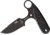 Esee Tertiary Push Dagger Fixed Blade Knife, 2.5in, 1095 Carbon Steel, Standard Edge, Clip Point, Black, G10 Handle ESTERTIARY