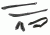 ESS ICE Eyeshield Replacement Temple Kit - Black 740-0082