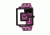 Eviga Hl0105 Hola Watch - Pink Band, Pink Bezel