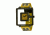 Eviga Hl0106 Hola Watch - Yellow Band, Yellow Bezel