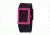 Eviga Rk0101 Ruta Mens Watch - Black Band, Hot Pink Bezel