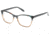 Exces 3139 Bifocal Prescription Eyeglasses, Olive Mottled/Crystal-Brown Frame, EX3139497BI