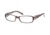 Exces Swarovski Crystals Eyeglasses 3036 with Rx Prescription Lenses, Select Frame Color Tortoise-Light Blue Frame