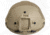 ExecDefense USA High Cut Ballistic Helmet w/ Side Rails &amp; NVG, III-A, Tan, L, EXH-09708-TL