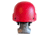 ExecDefense USA MICH Fire Ballistic Helmet, III-A, Red, XL, E-FBH-XL