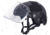 ExecDefense USA Ballistic Visor, Compatible PASGT / MICH Helmet, Transparent, Universal Size, E-MTBV-C